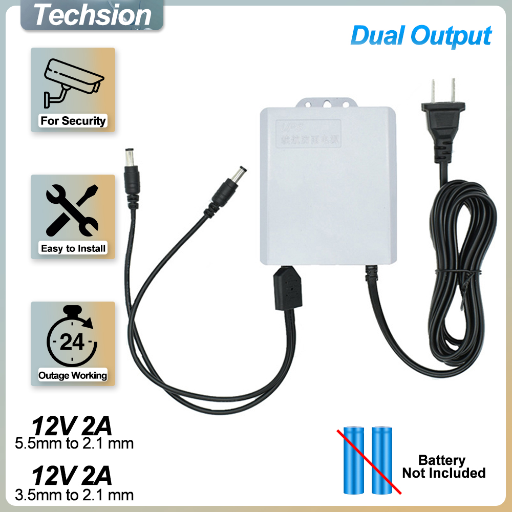 Ups Power Supply Outdoor - Doppia uscita 12V 2A UPS Monitoraggio