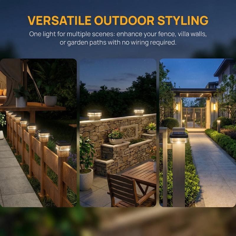 Outdoor Power Post - Lampada a LED per Pali Alimentata