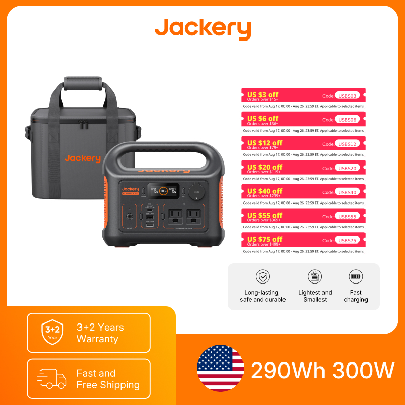 Power Outdoor Jackery - Stazione di Alimentazione Portatile Jackery Explorer