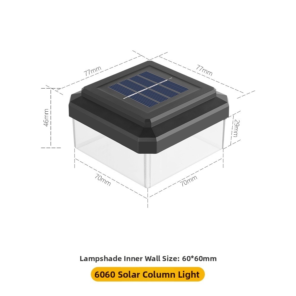 Outdoor Power Post - Lampada Solare LED per Pali IP65