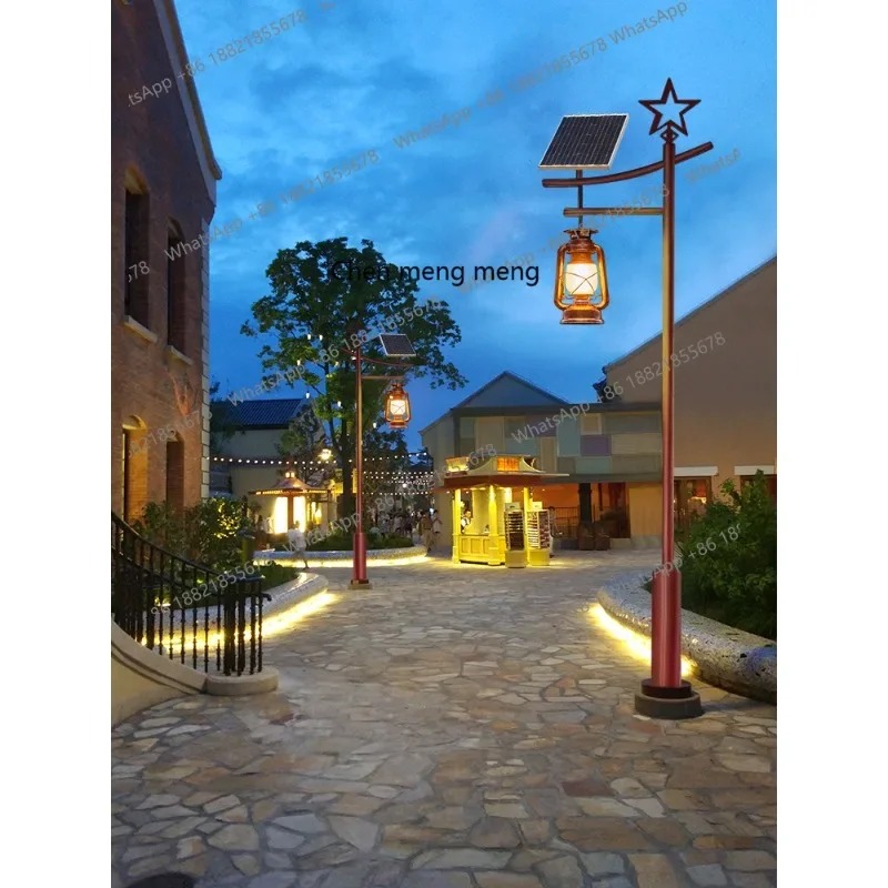 Outdoor Power Post - Lampione solare da esterno 03 s51,