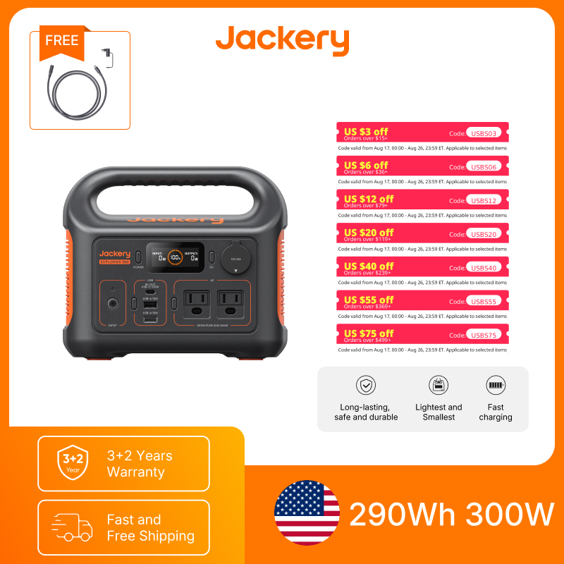 Power Outdoor Jackery - Jackery Stazione di Alimentazione Portatile Explorer