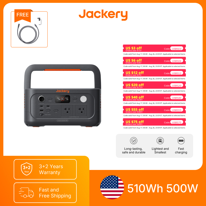 Power Outdoor Jackery - Jackery Stazione di Alimentazione Portatile Explorer