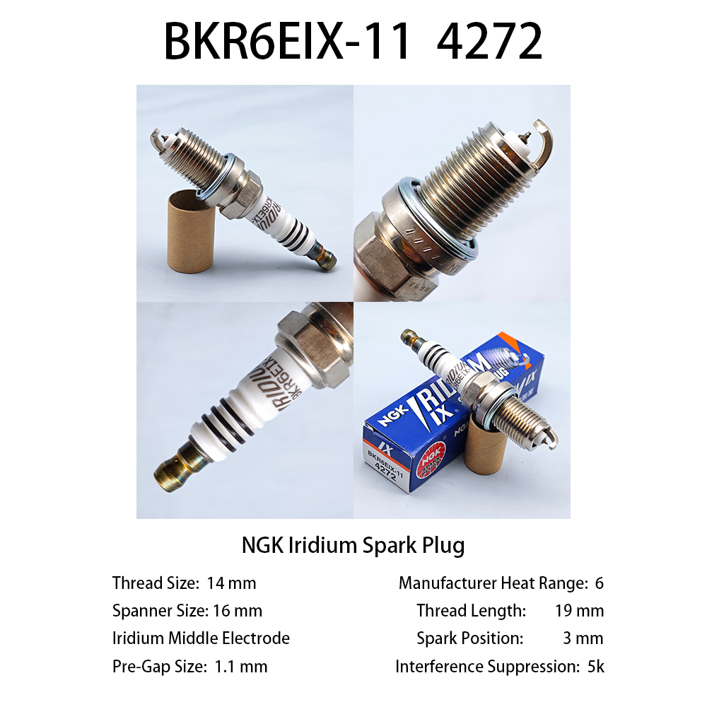 Ngk Spark Plug Iridium Ix - 1 Pezzo Candela d'Accensione Originale NGK