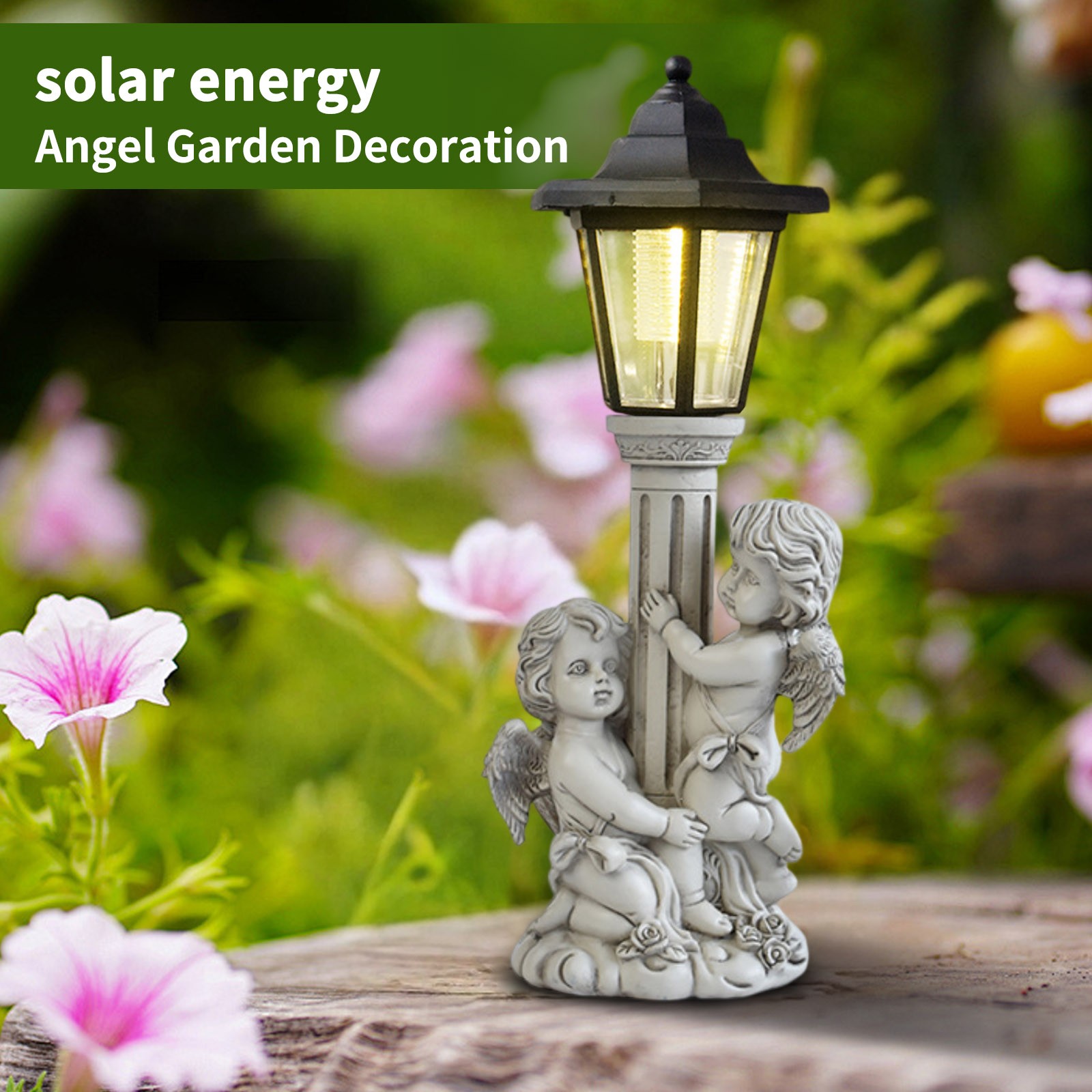 Lampada da giardino con statua - Outdoor Power Post recensione e prezzo