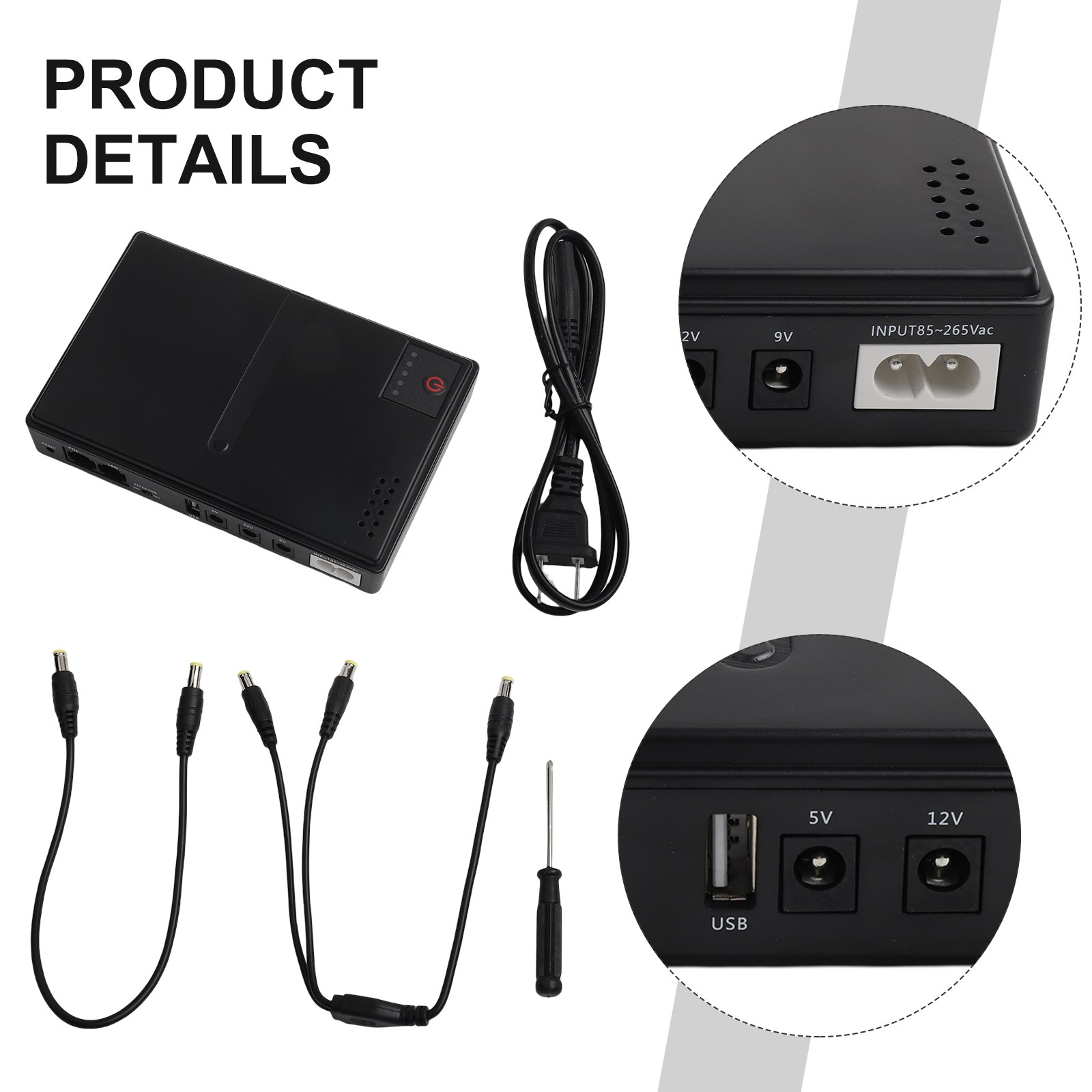 UPS DC di backup 1018L 5V 9V 1 - Ups Power Supply Outdoor recensione e prezzo