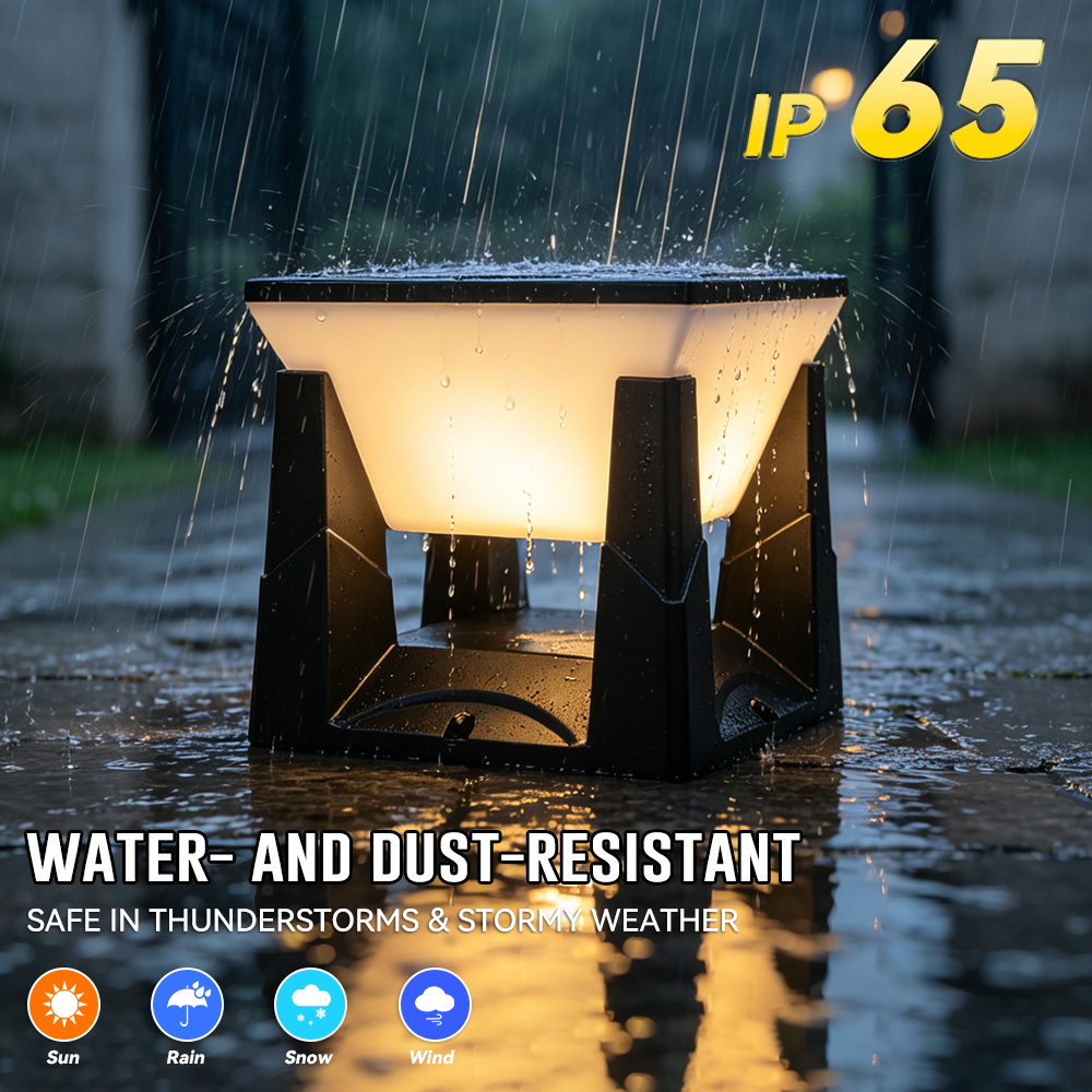 Lampada Solare a 3 Colori per  - Outdoor Power Post recensione e prezzo