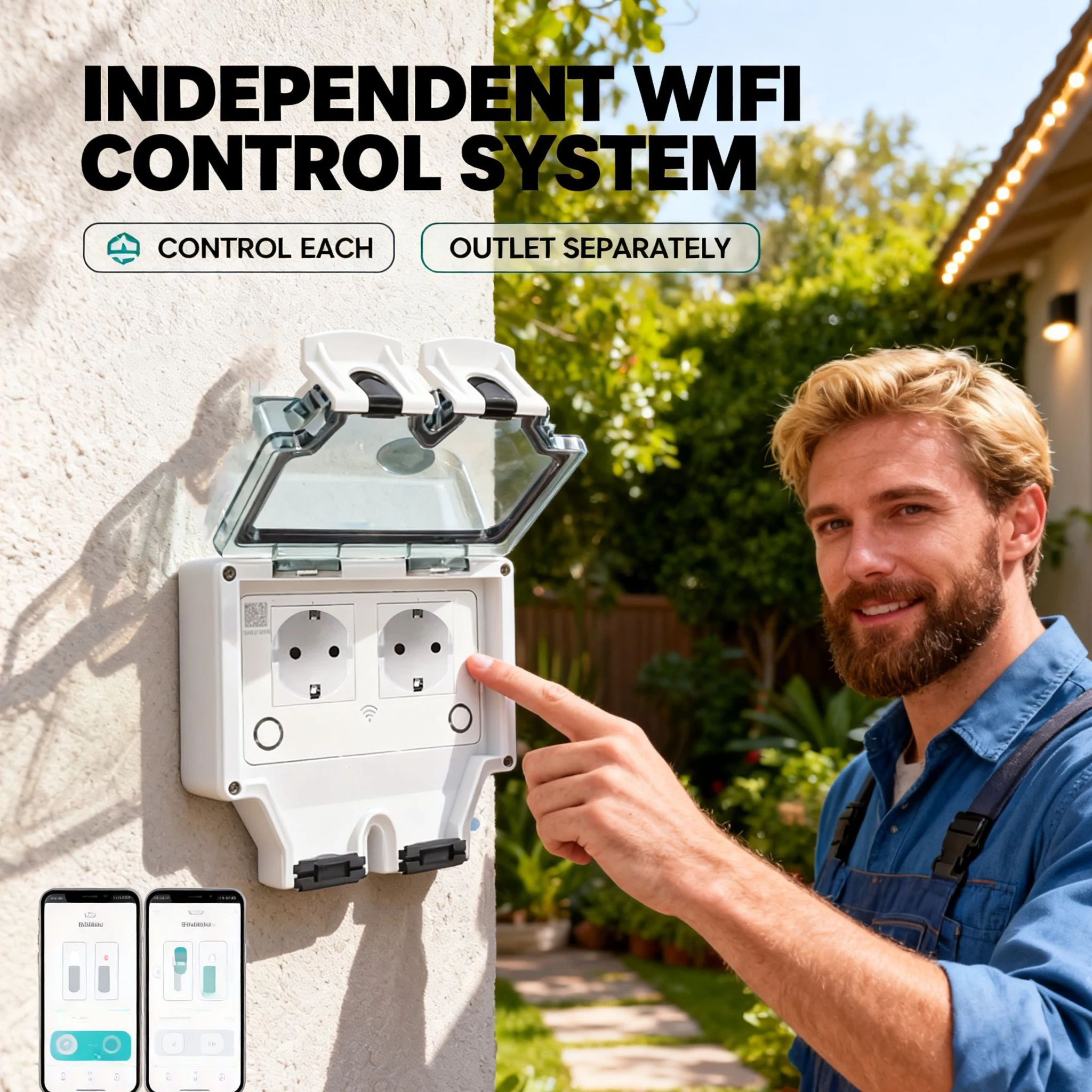 Tuya Presa elettrica a muro im - Outdoor Power Equipment Brands recensione e prezzo