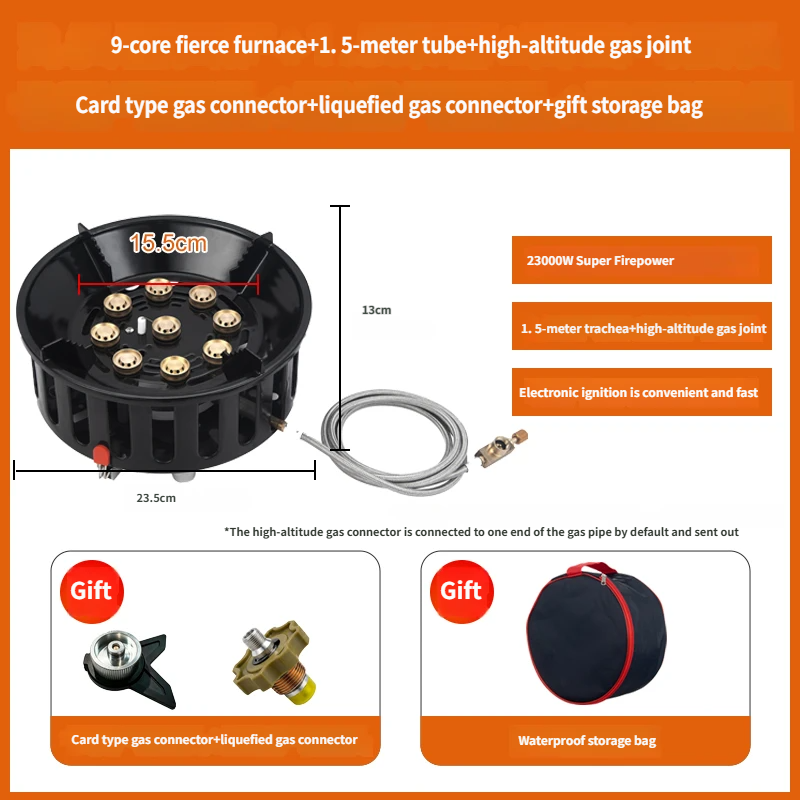 Fornello da Campeggio 2100W ad - Outdoor Power Equipment Brands recensione e prezzo